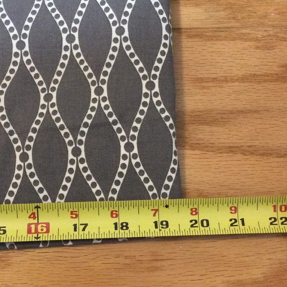 12 Robbie Bee gray with white boho print sheath dress - Picture 12 of 15